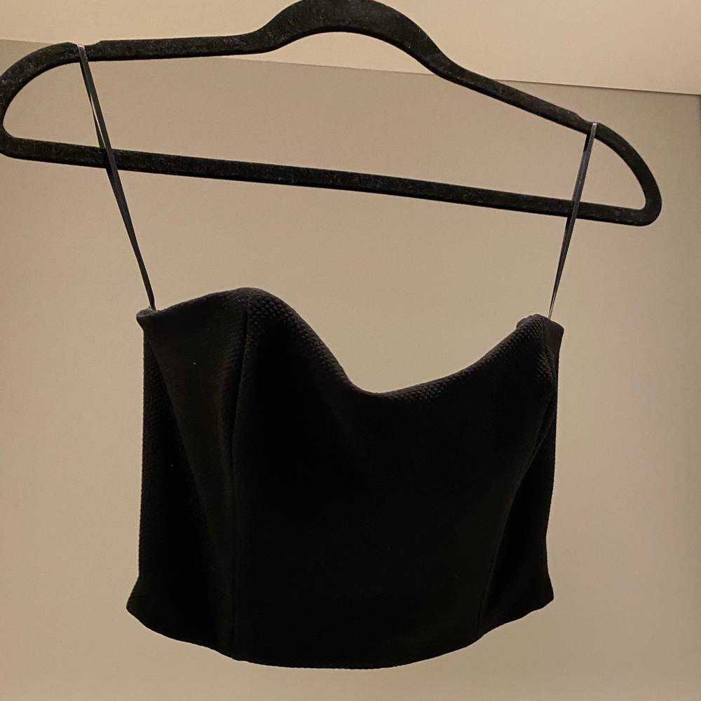 Black Crop Top
